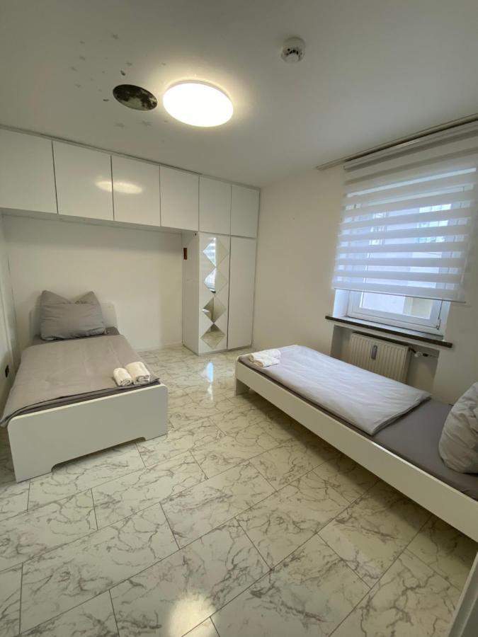 Appartamento 4 Zw M. Blick V. Balkon Auf Lech Augusta Esterno foto